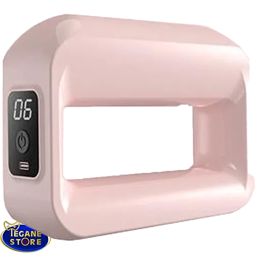ماساژور برقی کمری نواری رنگ صورتی مدل Massage Ring CCY-051 | دستگاه ماساژ کمر با ویبره و گرمایش